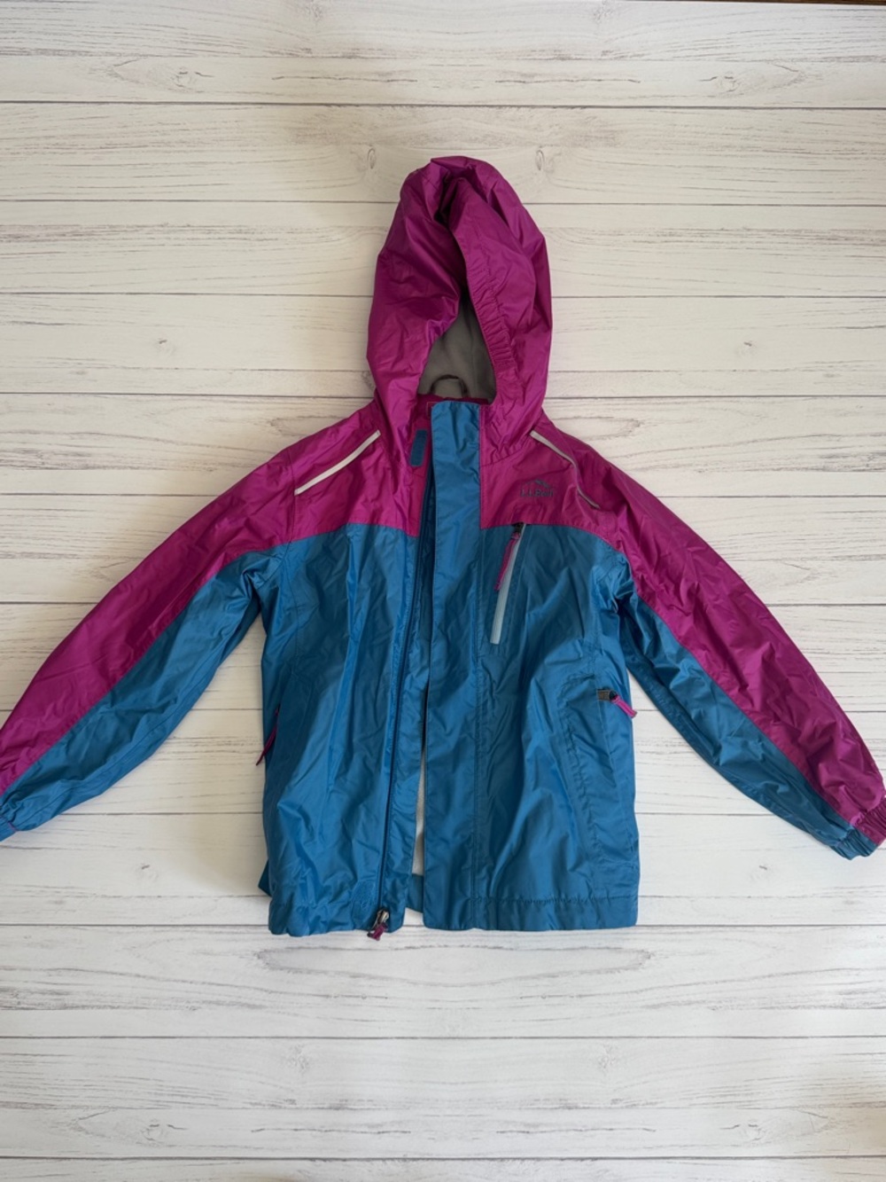 LL Bean lined raincoat